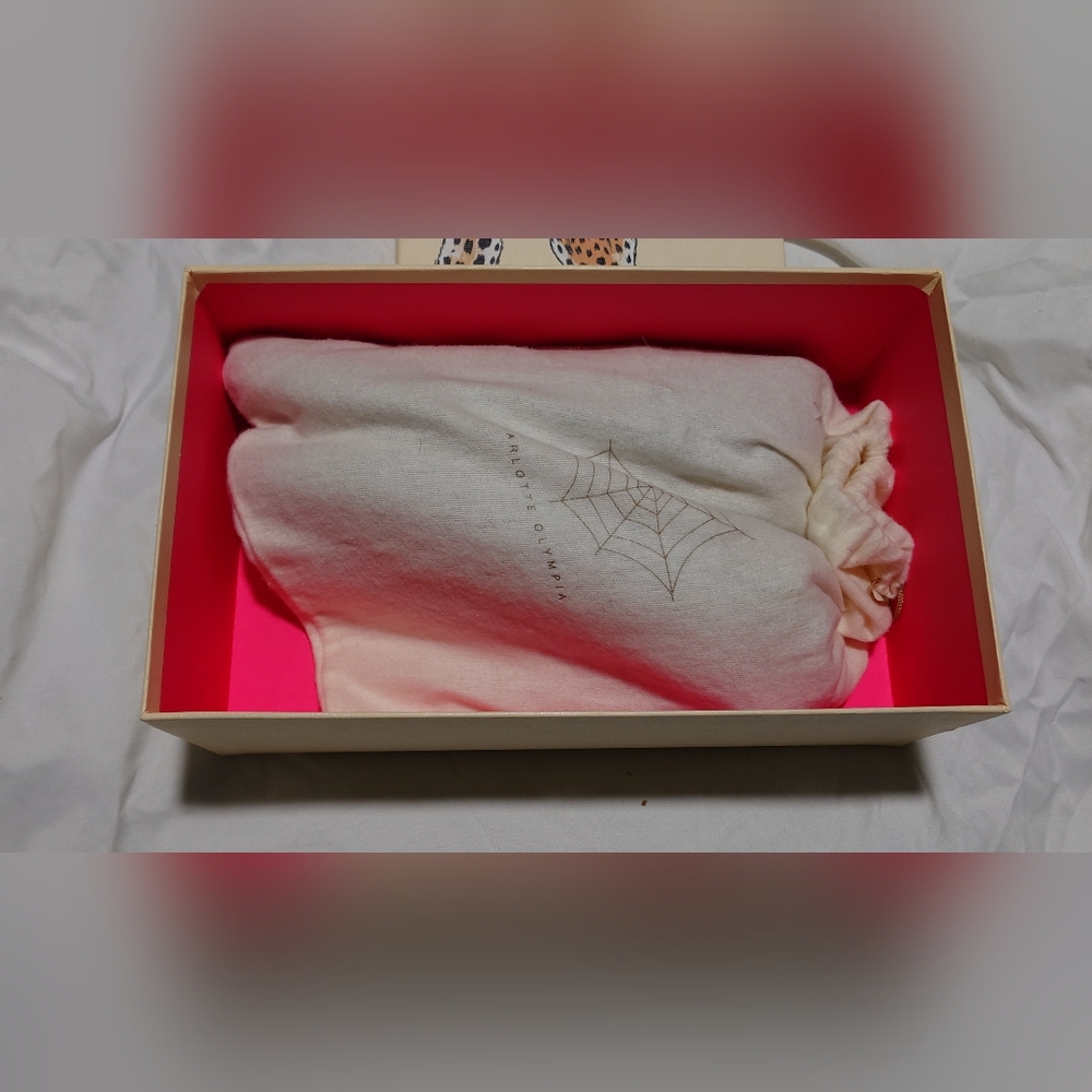 Charlotte Olympia Denim Embroidered Accent Ballet Flats - Picture 10 of 10